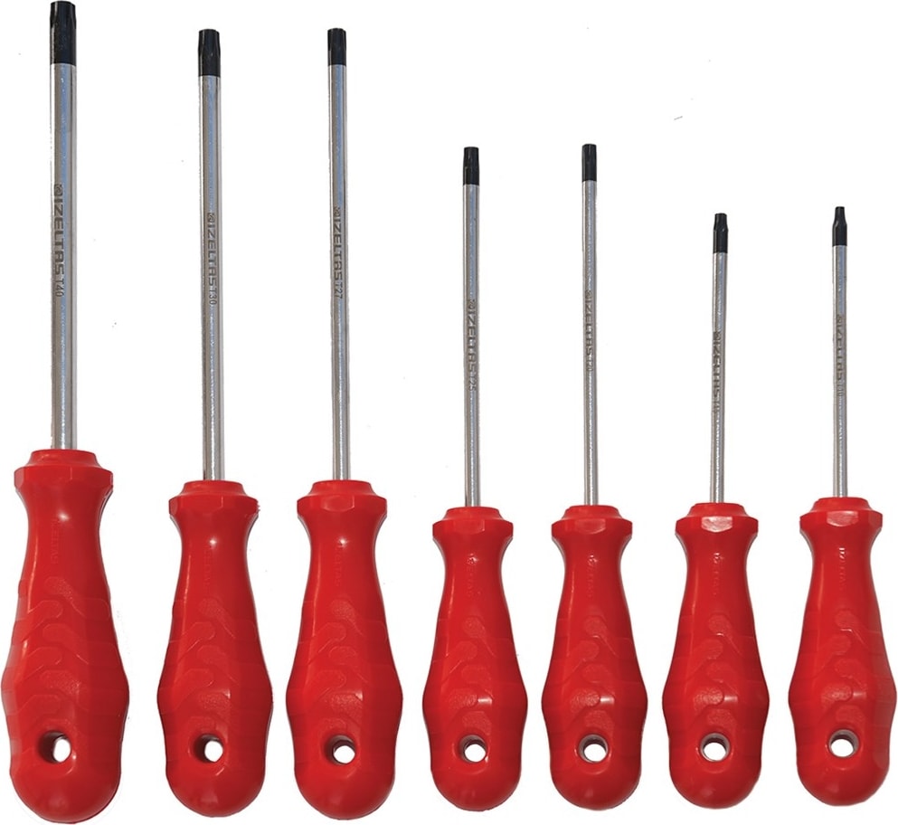 İZELTAŞ Torx Uçlu Tornavida Takımı 7Li