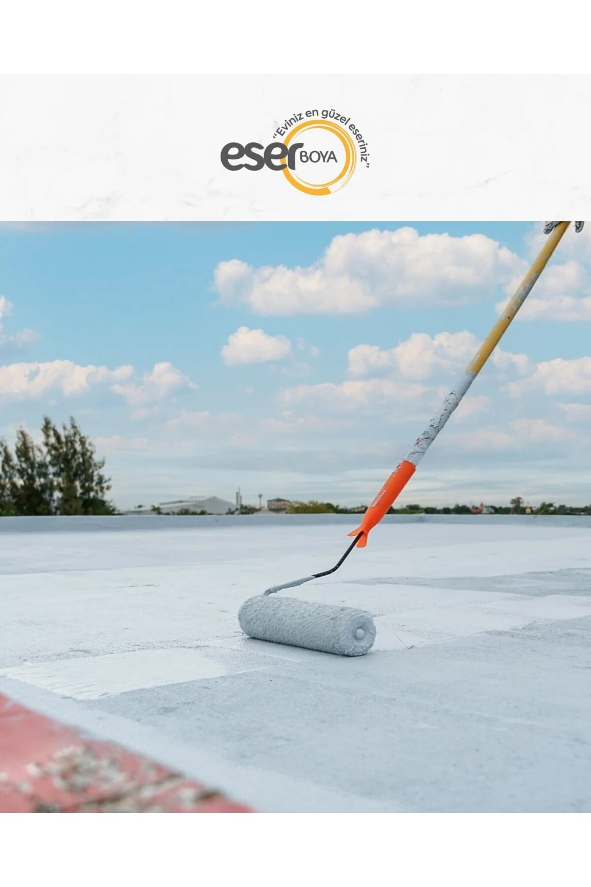 Elastik C250 Granüllü Yapısıyla Mukavemeti Artırılmış Mükemmel Su Yalıtım Boyası 18 kg