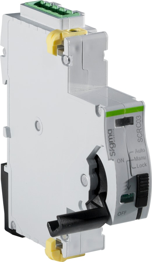 Elektrik SCRC03 Otomatik Yeniden Kurma Ünitesi + 4X25 30MA Kaçak Akım Rölesi