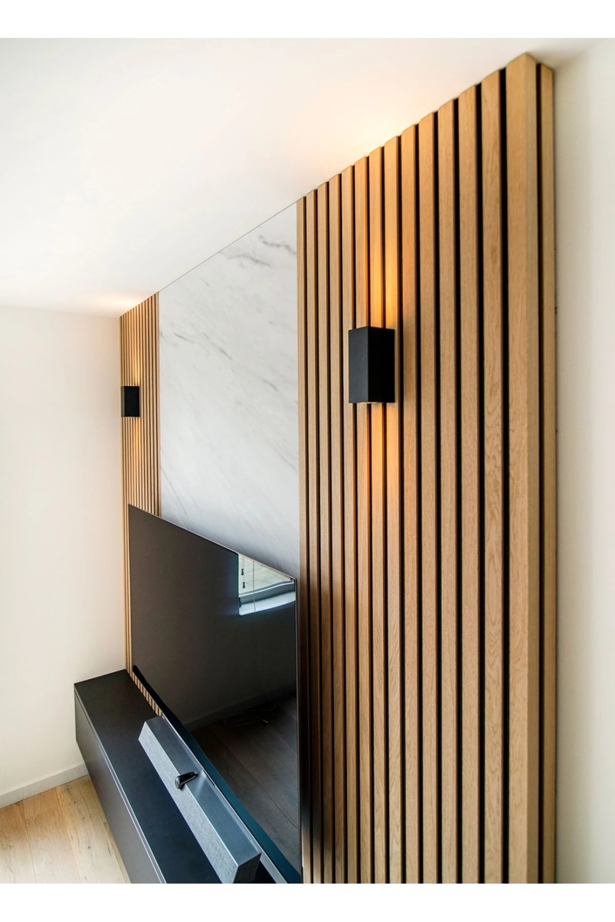 Dekoratif Meşe Rengi Panel 12 Adet 240 cm