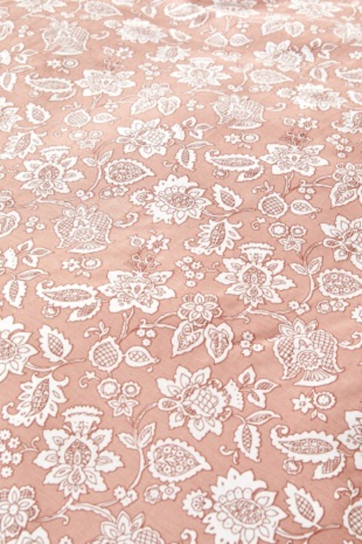 Celerina Pembe %100 Pamuk Çift Kişilik Fitted Nevresim Takımı
