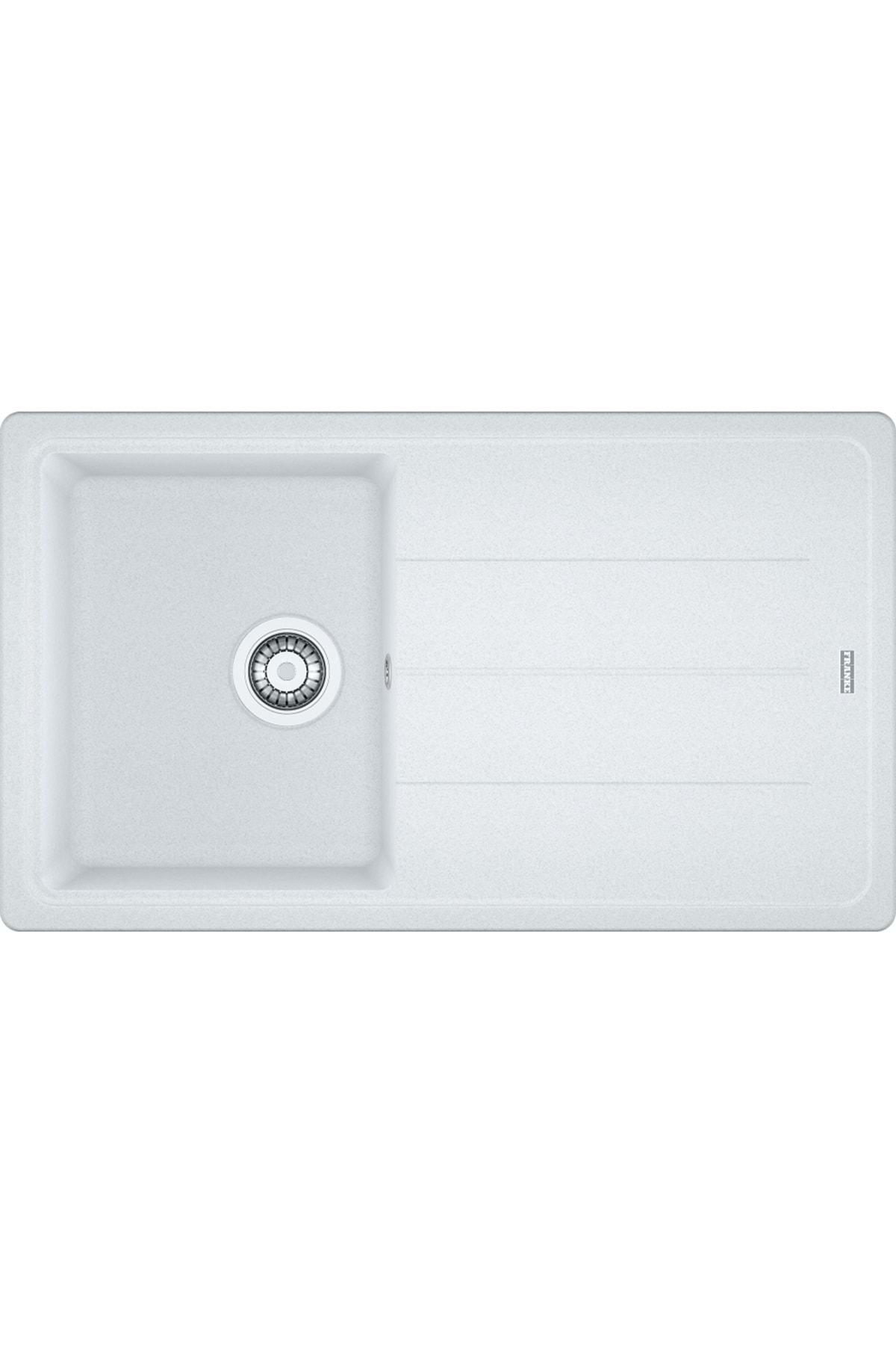 114.0655.972- Basis Bfg 611 Bianco Granit Eviye