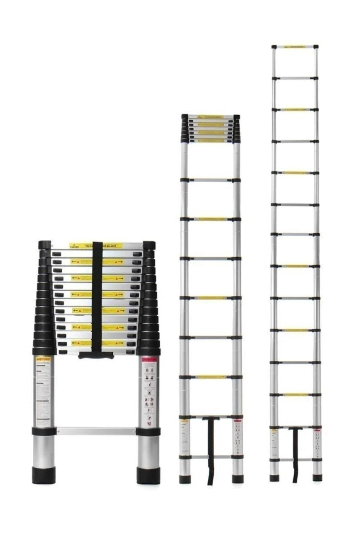 10 Basamaklı Teleskopik Uzayan Merdiven 2,9 Metre