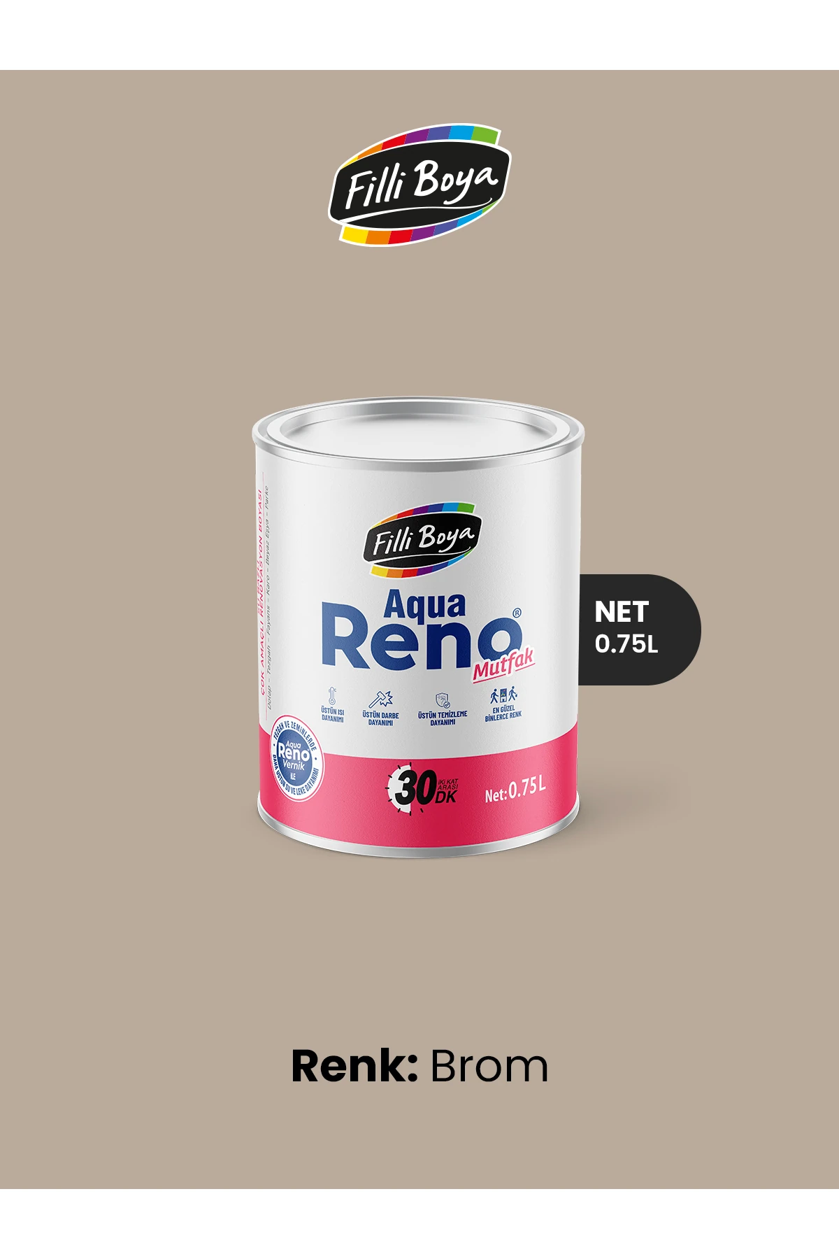 Aqua Reno Mutfak 0.75 Lt Brom