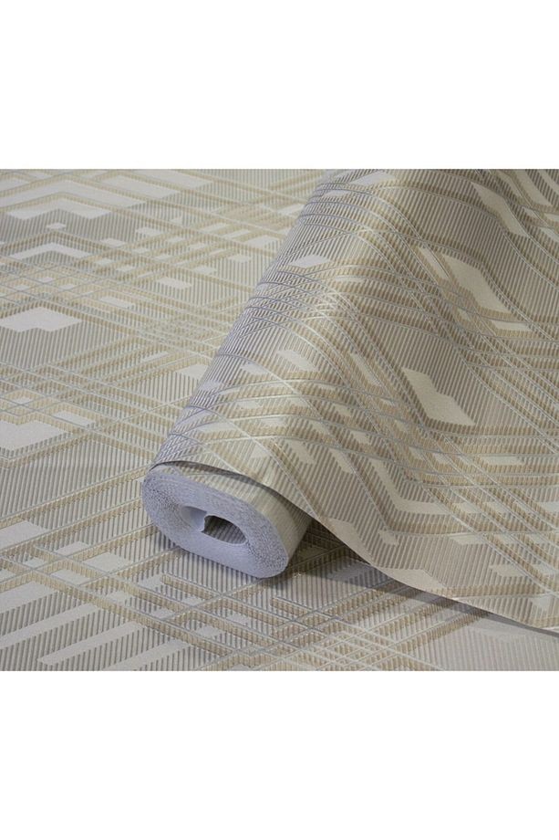 Octagon Geometrik Desenli Duvar Kağıdı 1213-3 (1213-3 / 10.0 MTR)