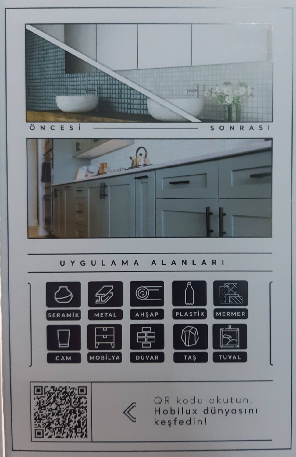Hobilux Su Bazlı Saf Akrilik Boya