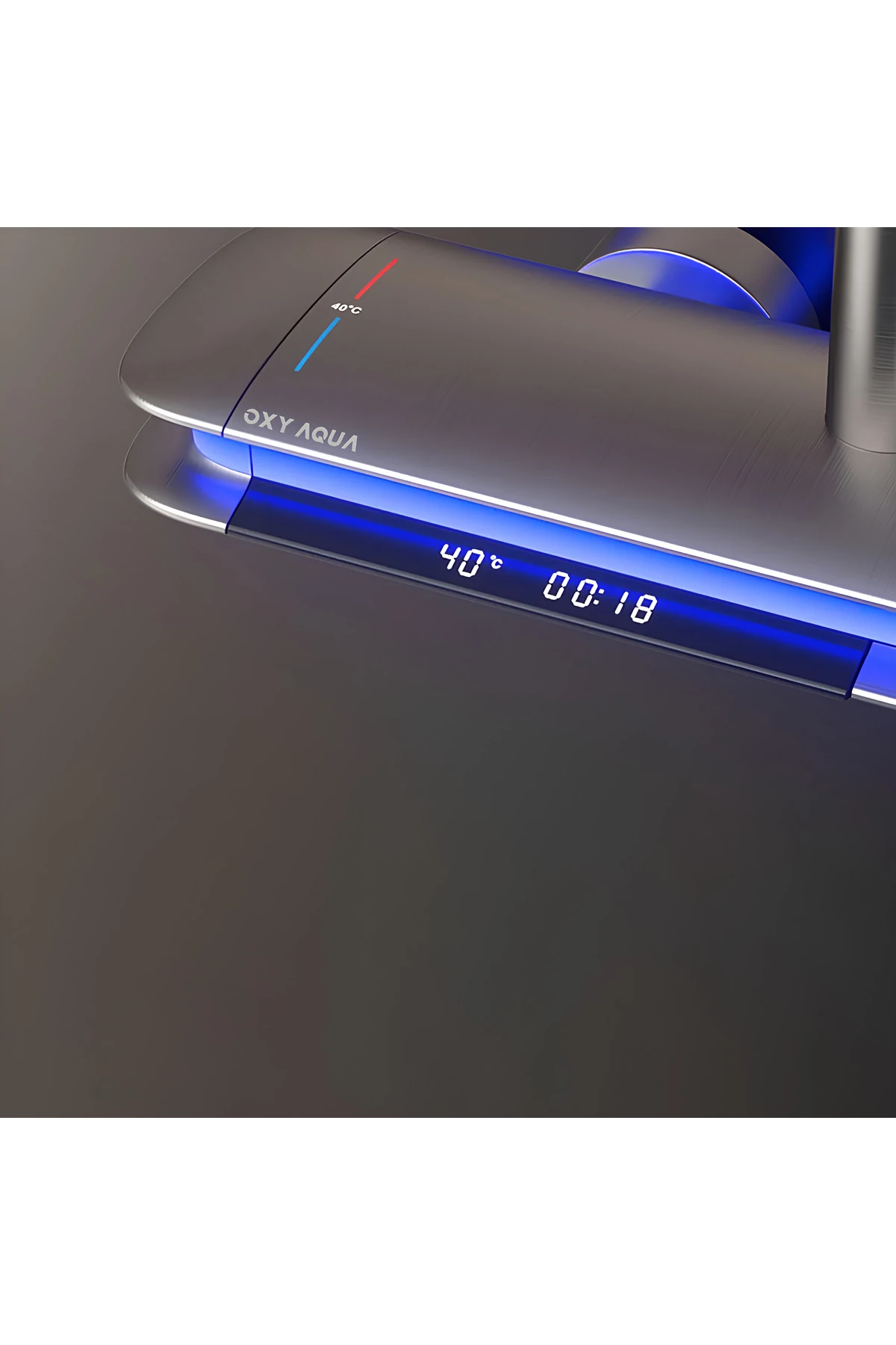 Premium Dijital Led Göstergeli Piano Robot Duş Seti - Piyano Tepe Duş Seti