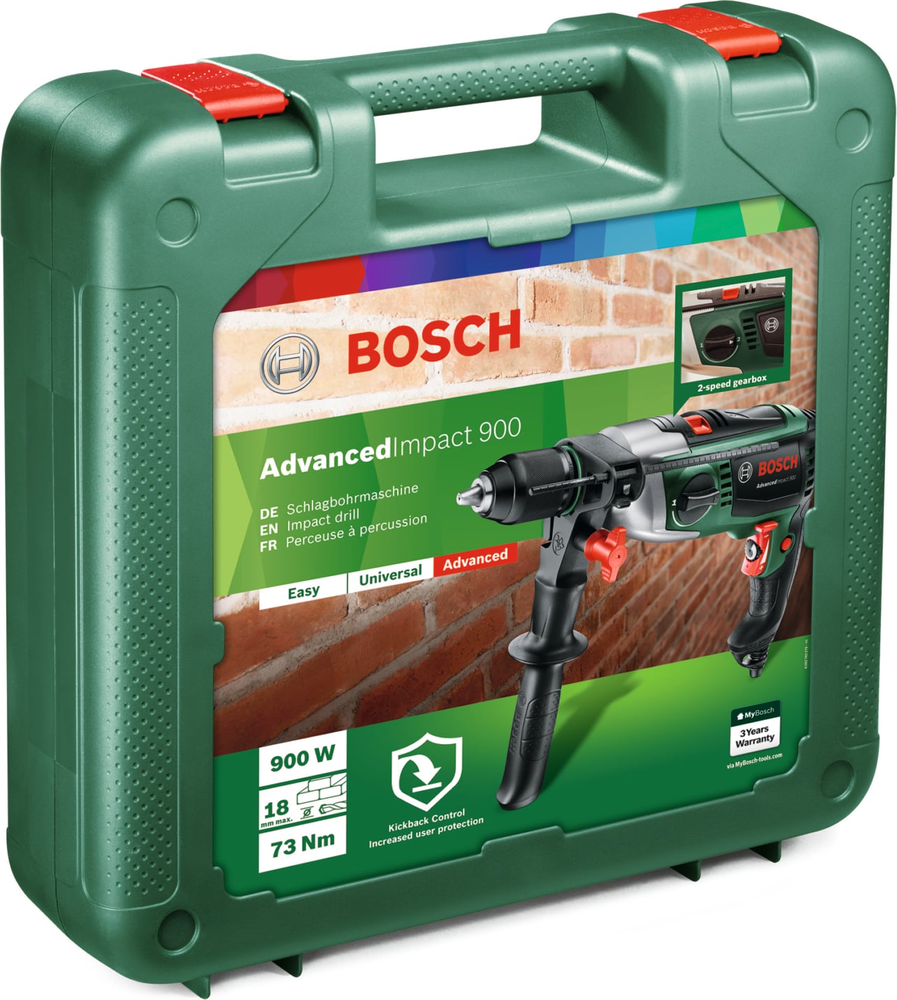 BOSCH AdvancedImpact 900 Darbeli Matkap