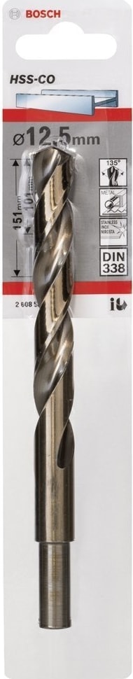 BOSCH Hss-Co Metal Matkap Ucu 12,5 x 151 mm 1'li