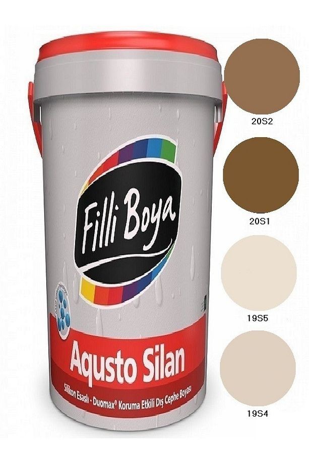 Aqusto Silan Silikon Esaslı Dış Cephe Boyası 2.5lt (20s2)