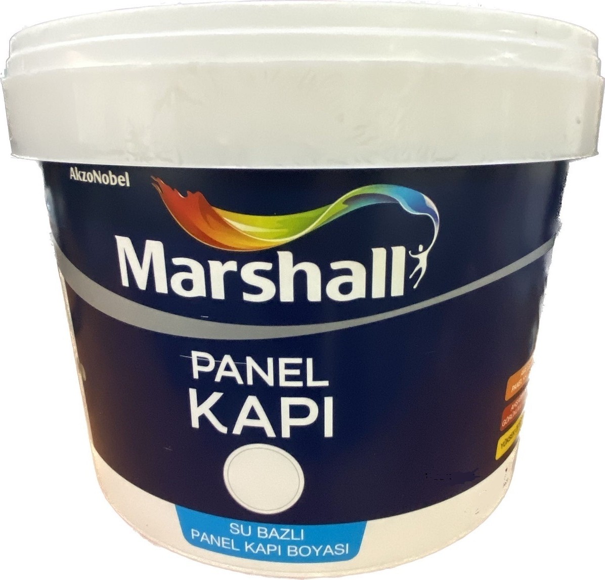 Su Bazlı Amerikan Panel Kapı Boyası Kokusuz Beyaz 0,75 Lt