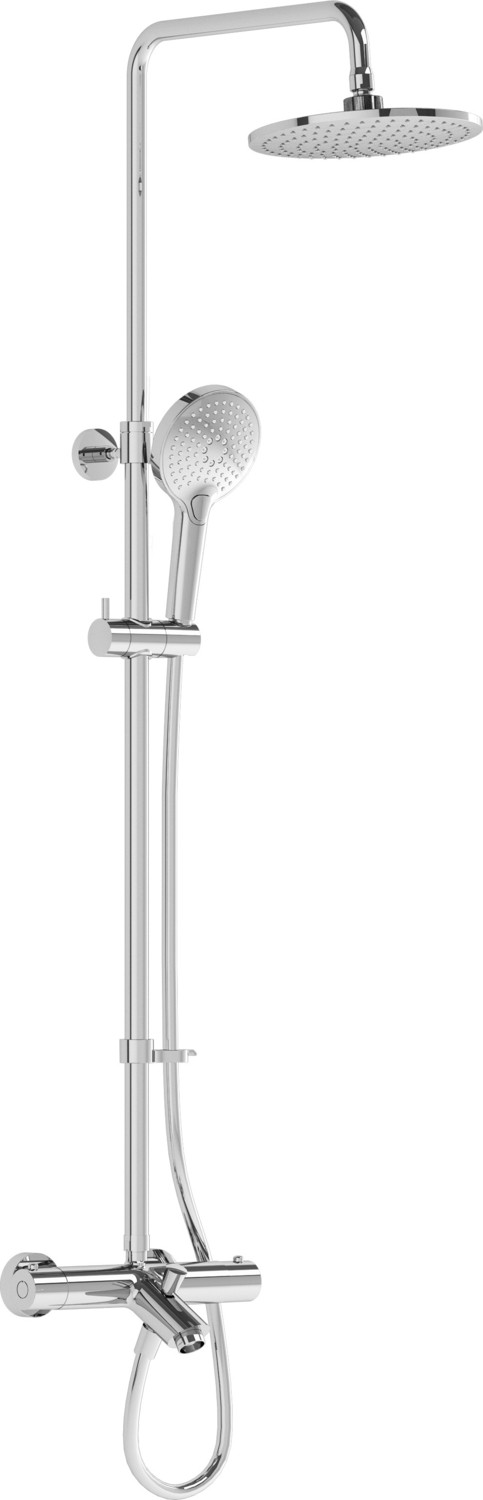 AquaHeat Joy 220B A47208 Termostatik Banyo Sistemi, Krom
