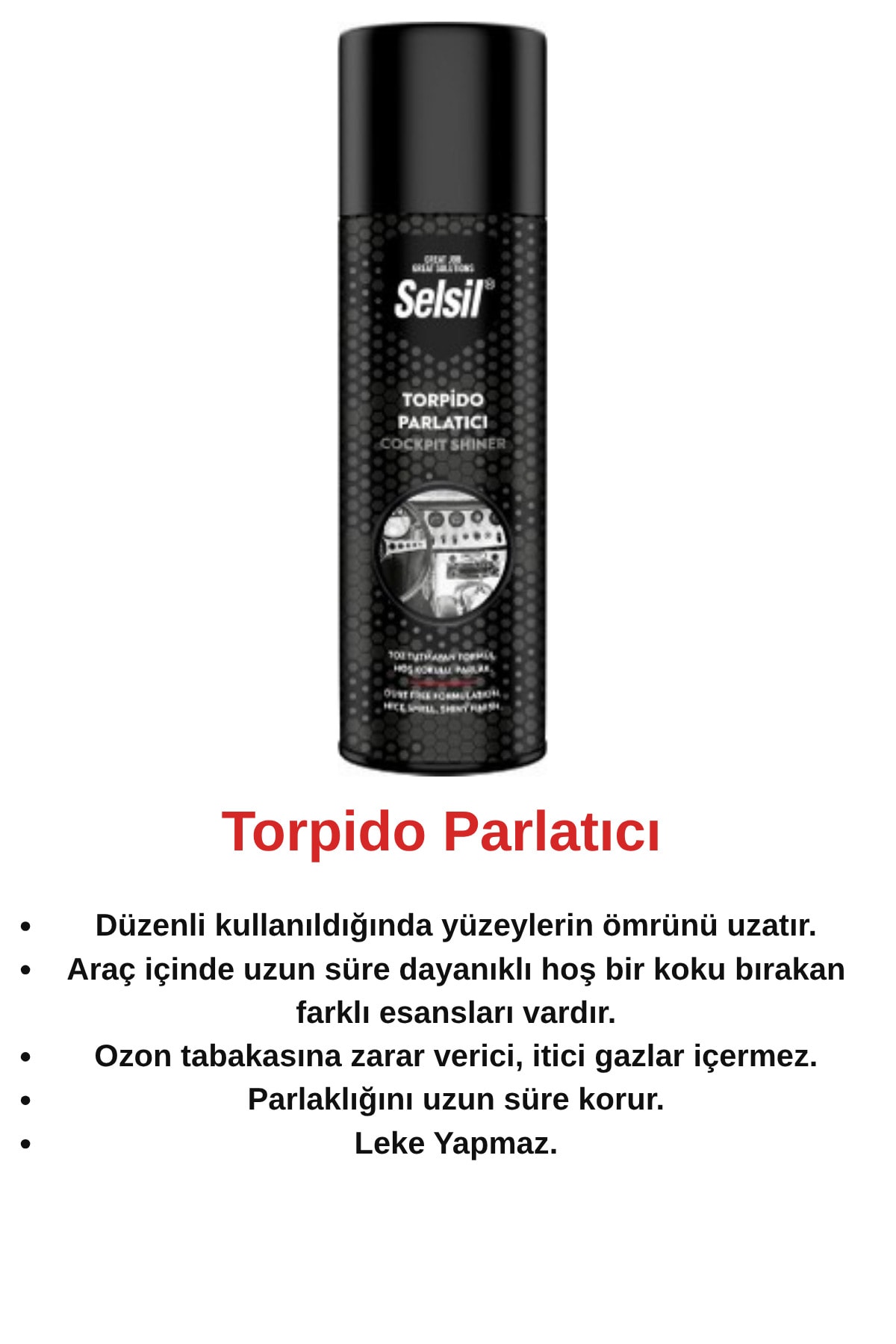 Oto Bakım Temizlik Seti Lastik Parlatıcı Uyumlu Torpido Parlatıcı Klima Temizleme Araç TemizlemeSeti