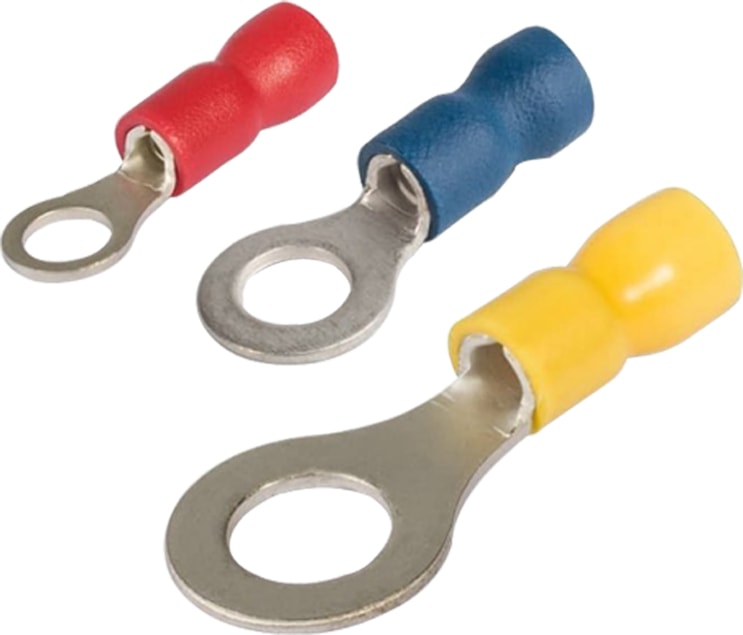 Irt 606 4-6/6,5 Sarı İzoleli Yuvarlak Kablo Pabucu 75'li Paket