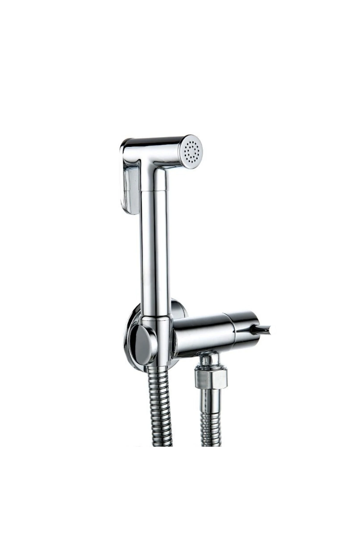 Spiralli Taharetmatik Taharet El Duşu Askılı Ara Musluk Set Set100