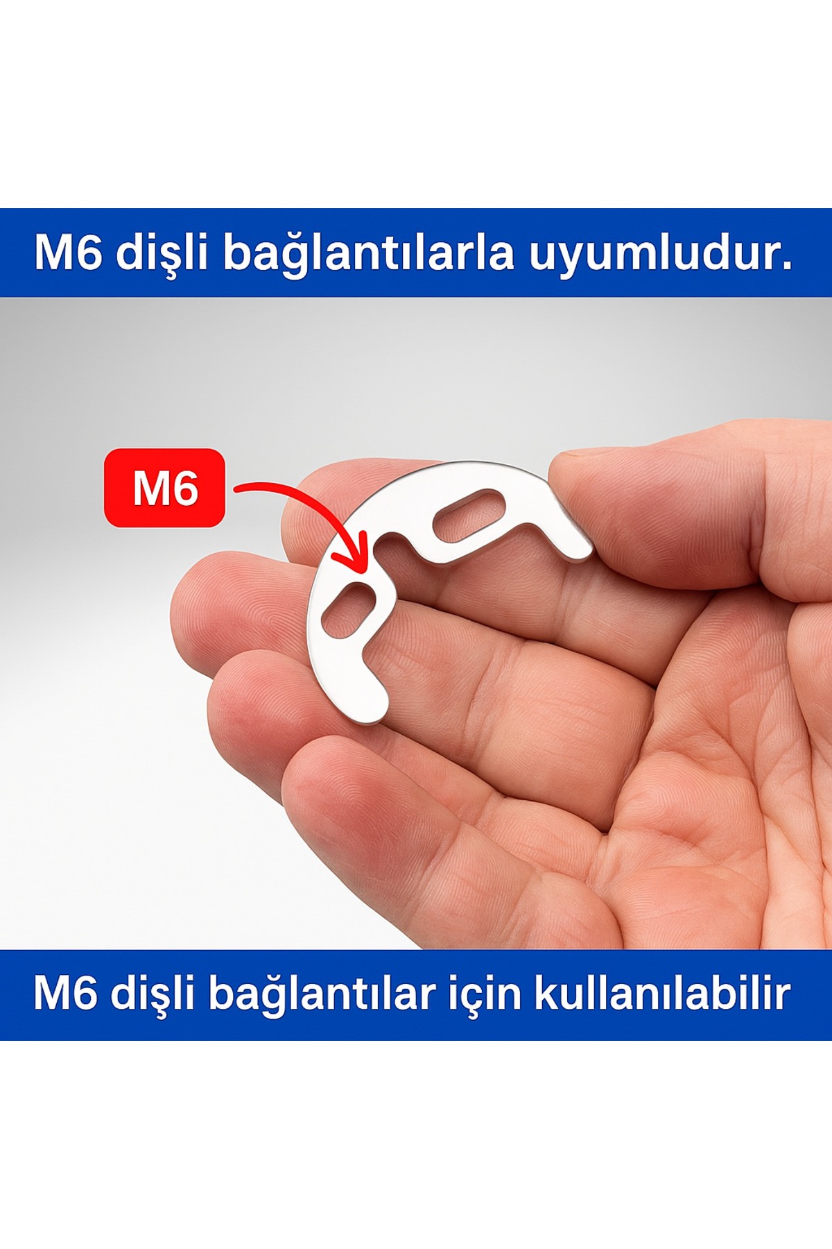 Çift Vidalı Batarya Ay Takımı + Somun Sıkma Anahtarı Hediyeli | Musluk Montaj Seti