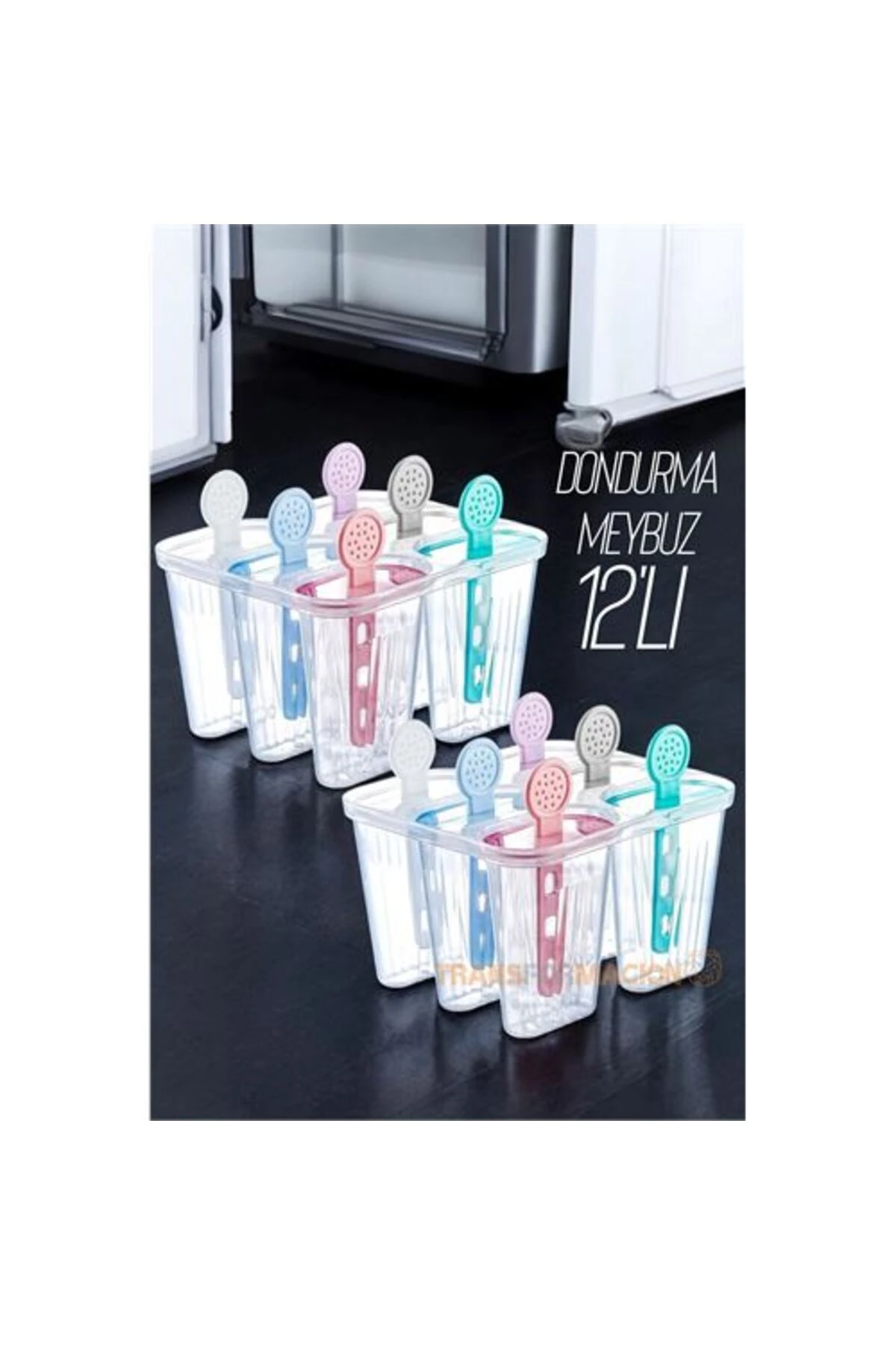 ModaCar 12 li Dondurma Kalıbı Meybuz Kalıbı