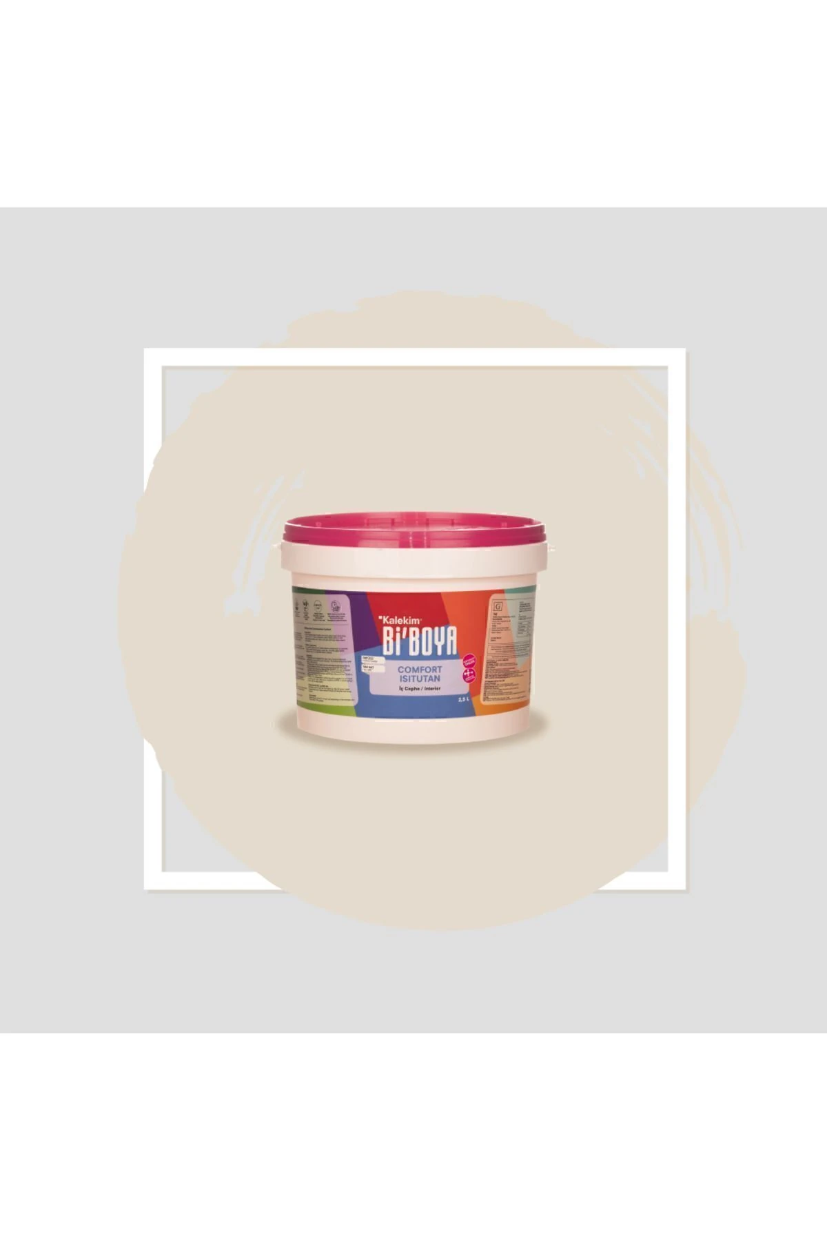 Isıtutan Iç Cephe Boya 2.5 Lt Kumru