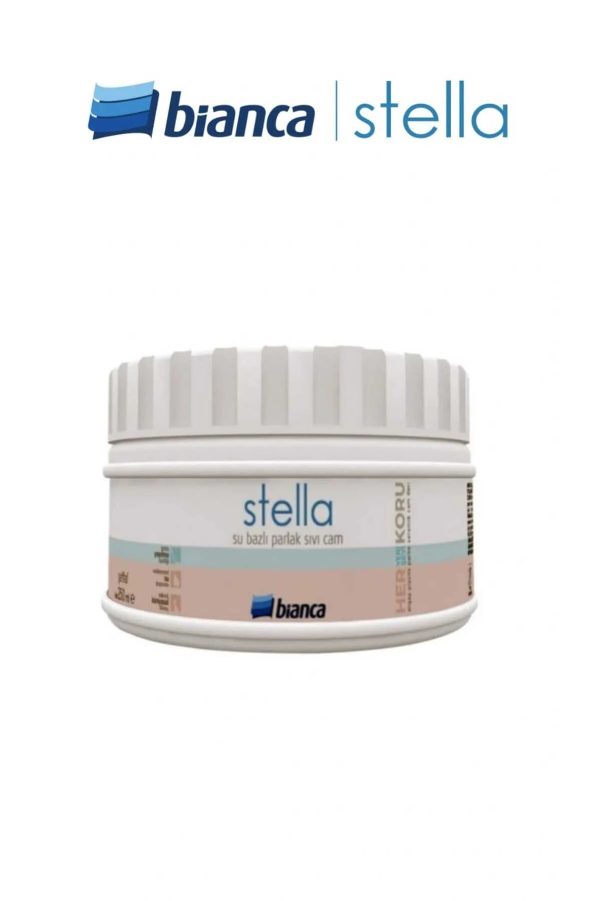 Stella Su Bazlı Sıvı Cam 250ml - Parlak