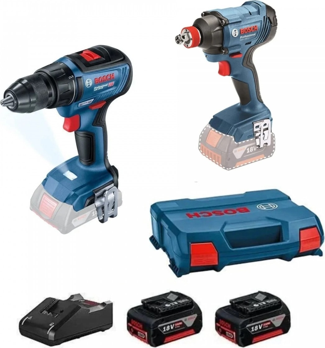 BOSCH Gdx 180-LI + Gsr 18V-50 Akülü Set