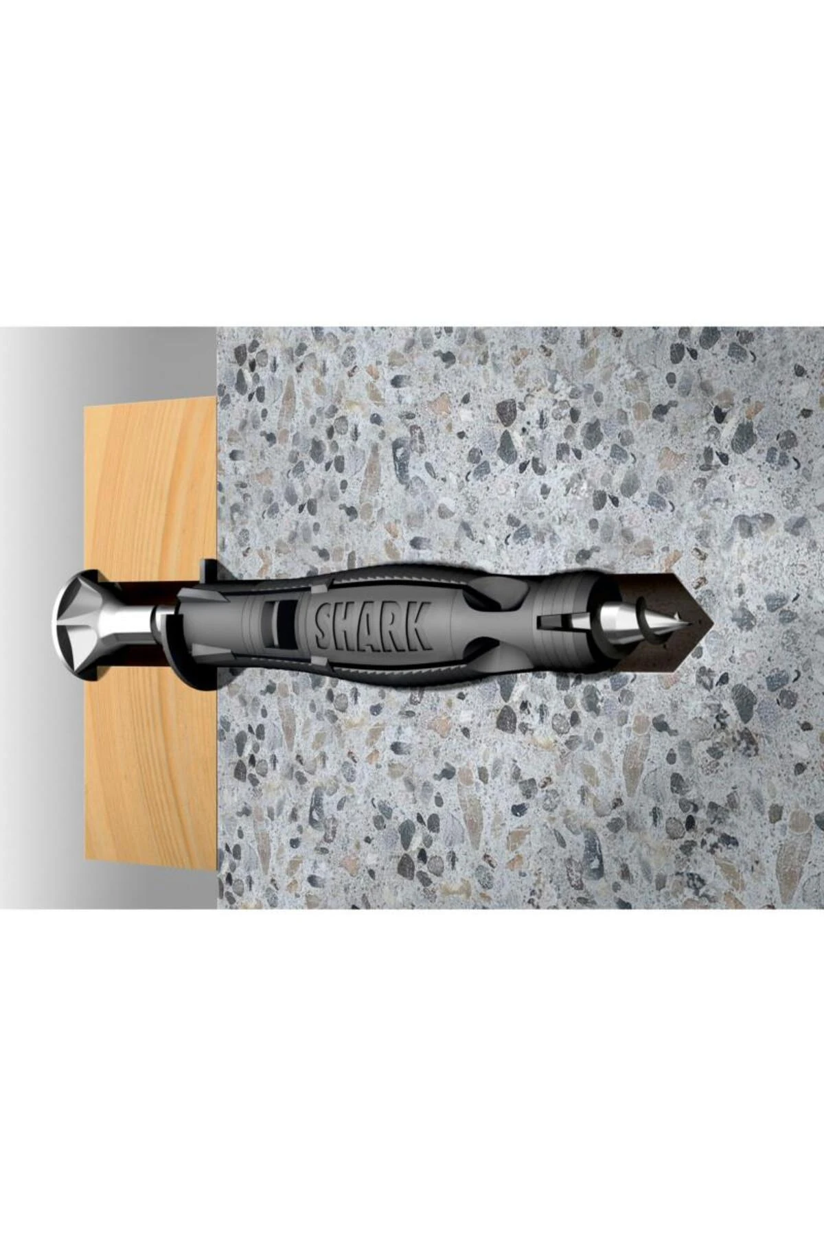 Shark Pro Ahtapot Dübel 8x46 Siyah 200 Adet