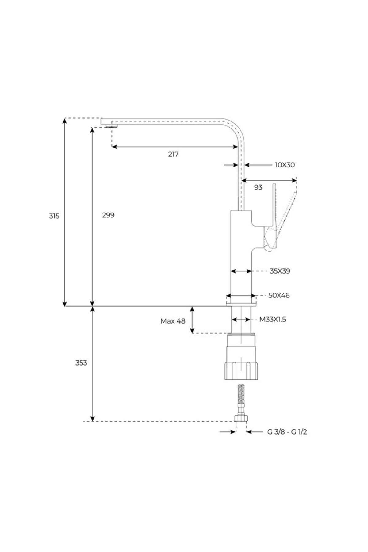 Brooklyn Bky 915 Krom Mutfak Eviye Bataryası