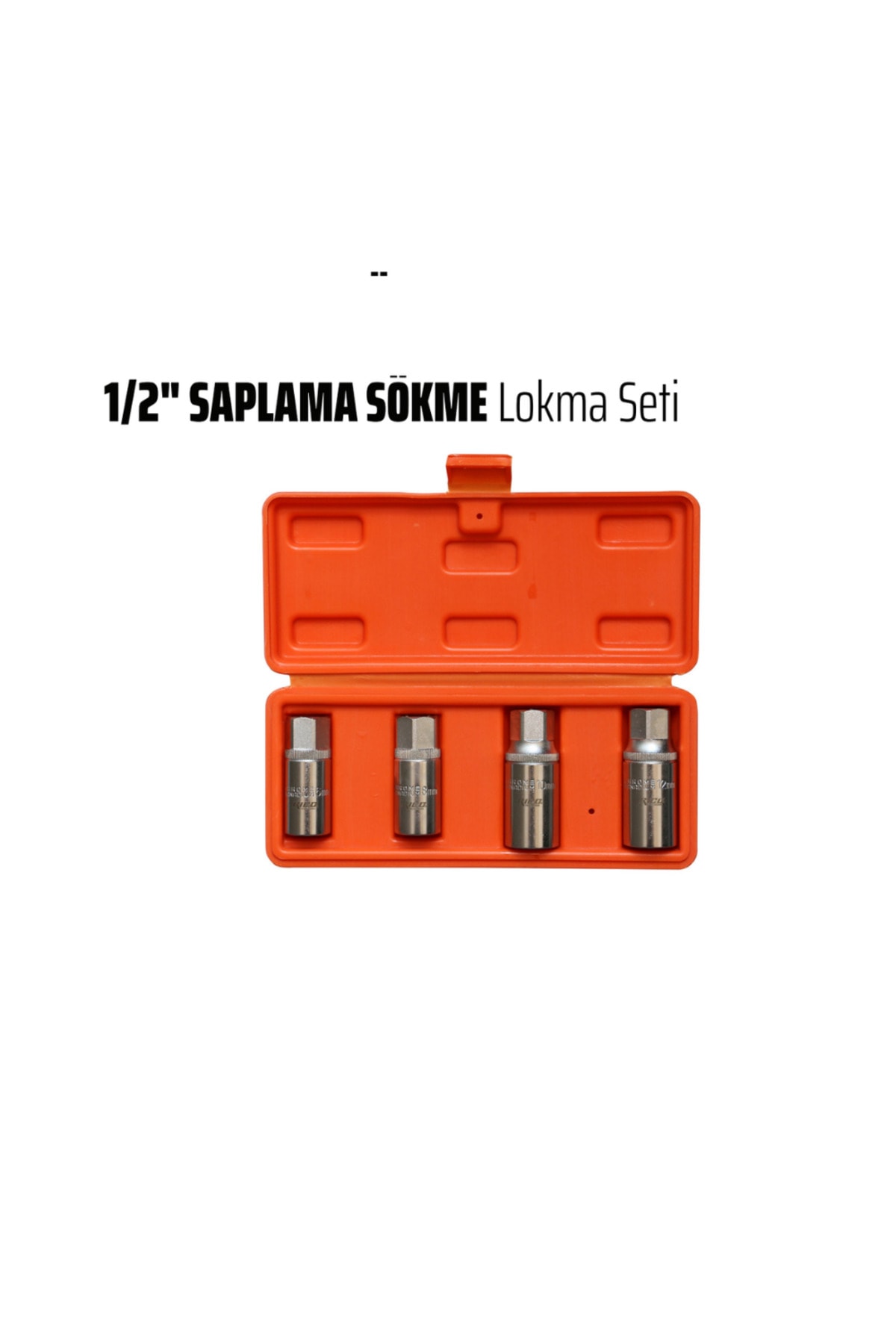 1/2" Saplama Sökme Lokma Seti