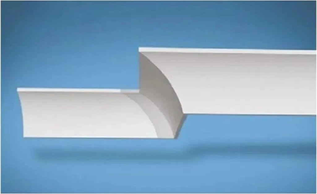 Düz Model Stropiyer Kartonpiyer 12X12 Basar (16 cm Genişlik)