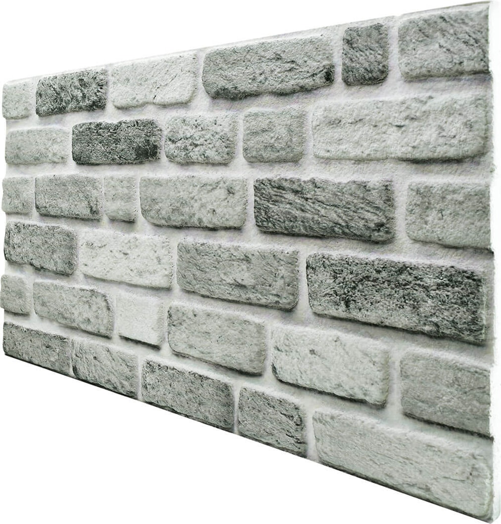 5 Adet(2,5m2) x Tuğla Desenli 3 Boyutlu Renkli Strafor Köpük Duvar Kaplama Paneli (BR-526)