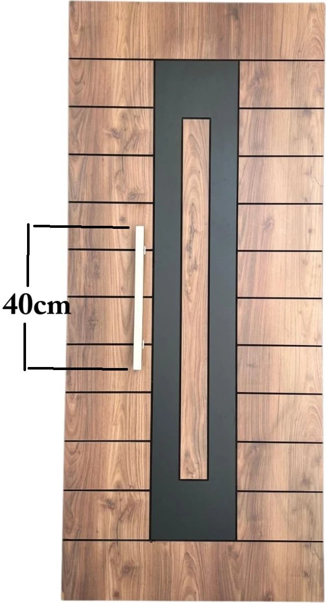 40CM Kare Model Saten Çelik Kapı Çekme Tutma Kolu