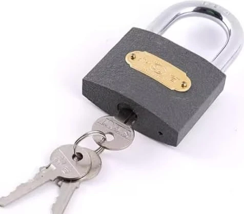 Asma Kilit Çelik Anahtarlı Kilit