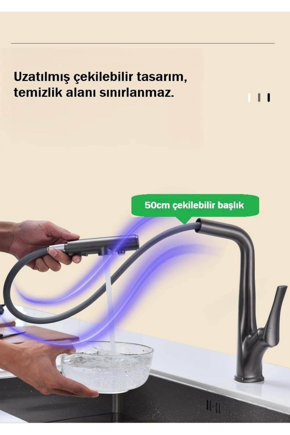 Miranda Siyah Arıtmalı Eviye Bataryası