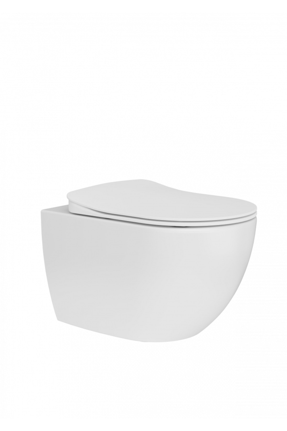 Free Rim-Off Duroplast Yavaş Kapanan Klozet Kapaklı İnci Mat Beyaz Set