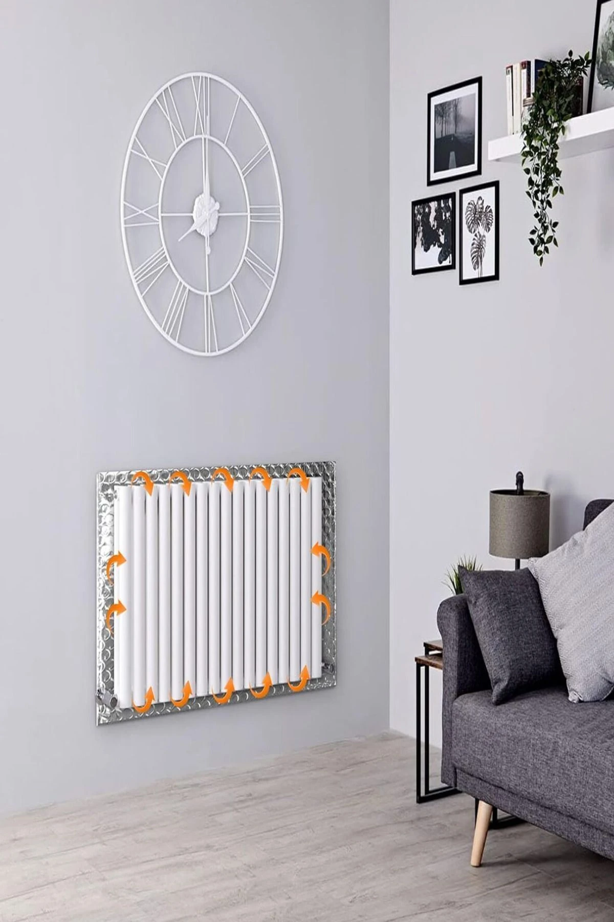 4 Adet Petek Arkası Izolasyon Kalorifer Radyatör Arkası Isı Yalıtım Levhası Radyatör Arkalığı