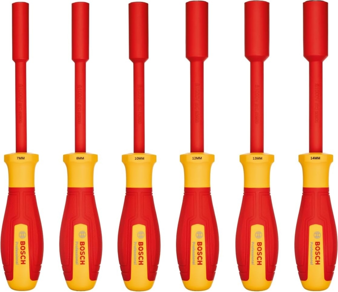 Vde Lokma Anahtar Seti Hex 6 Parça (1x Lokma Anahtar Seti 6 Parça (7,8,10,12,13,14MM))