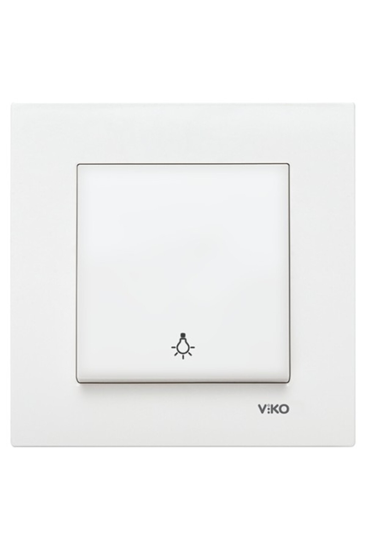 Viko Karre Beyaz Light (ZİL/IŞIK ANAHTARI)
