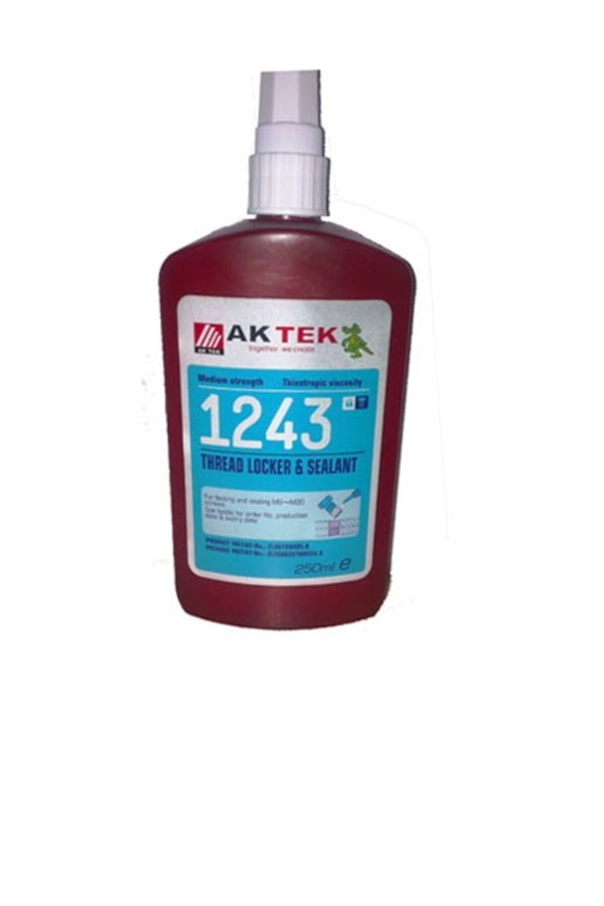 Ak Tek 250 ml Sıvı Yapı?tırıcı Macun Doğalgaz & Su