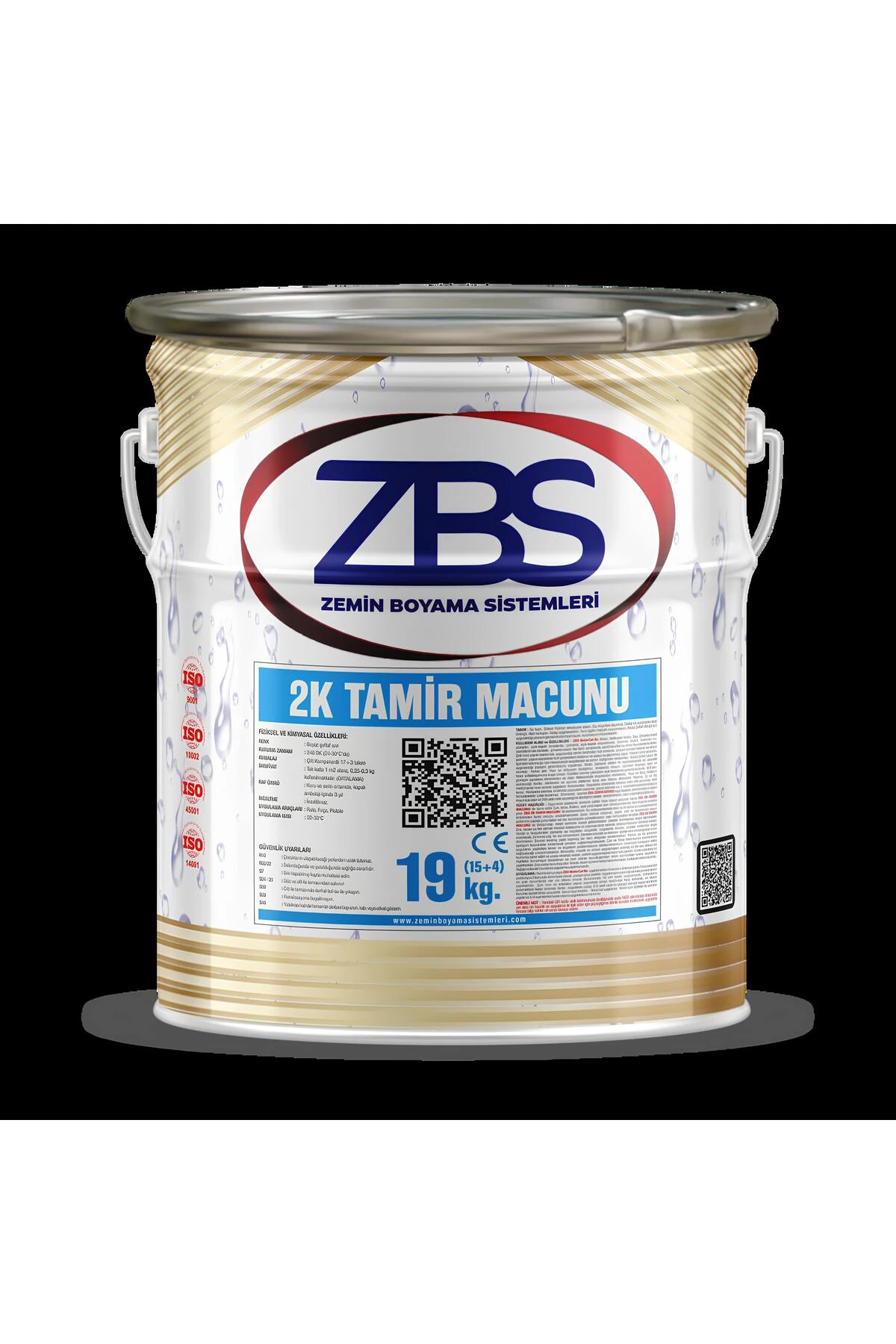 2k Zemin Tamir Macunu 19 Kg