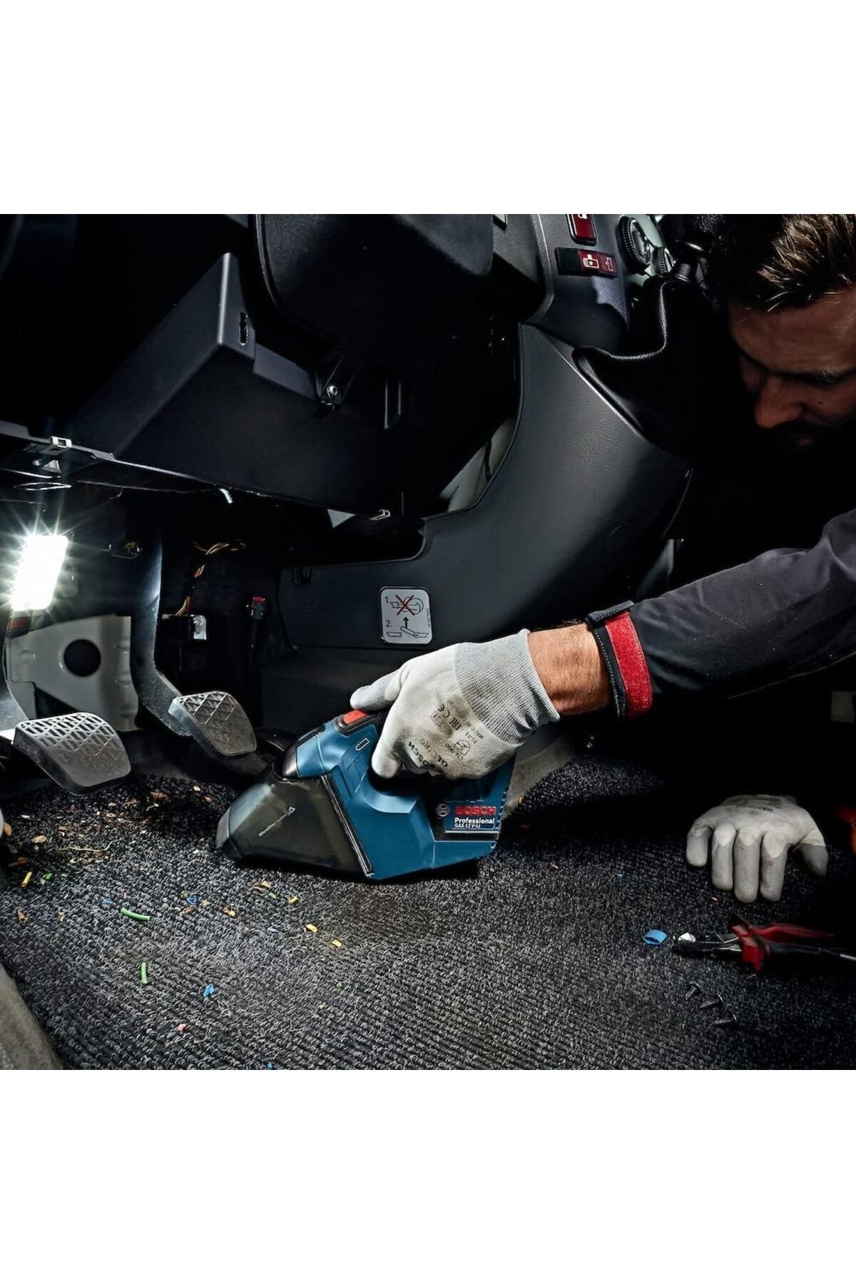 Şarjlı Matkap Darbeli Matkap Çift Akülü Vidalama +  GAS 12V Şarjlı Süpürge