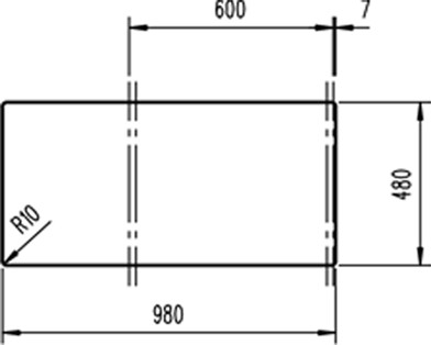 Stone 60 B-Tg 1½b 1d Beyaz Granit Evye