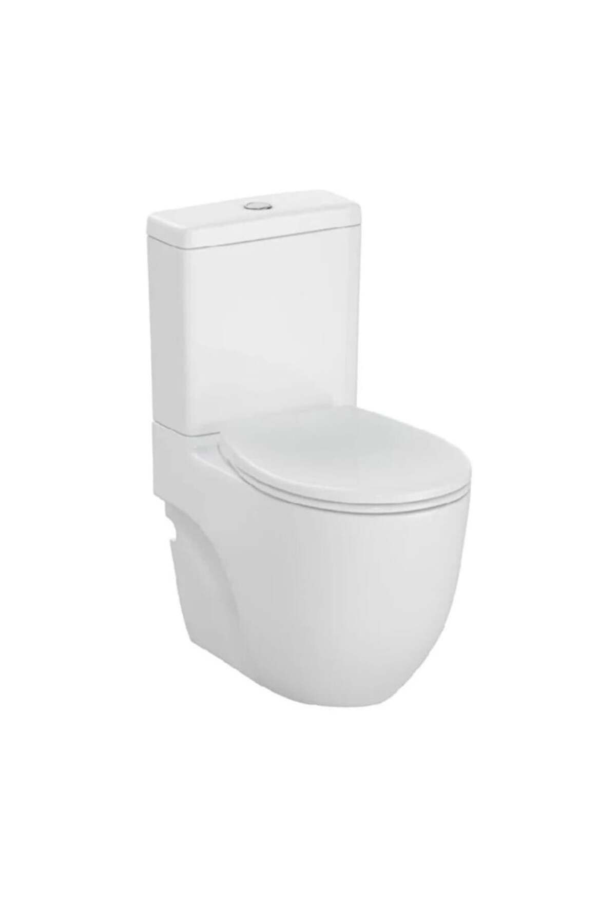 Norm Duvara Sıfır Klozet 9850l003-7200, Universal Yavaş Kapak, Çift Kademeli Iç Takım