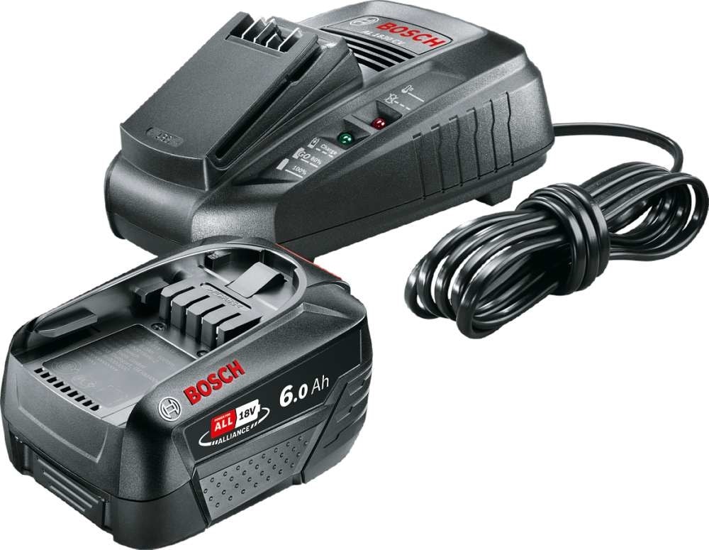 BOSCH Akü Seti 18V(6,0AH,TEK Akü + AL1830)
