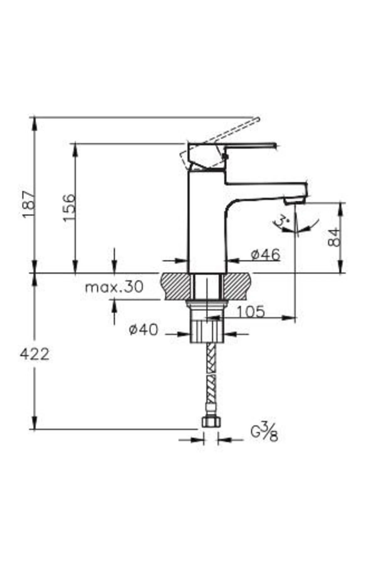 Nora S Lavabo Bataryası - A42878