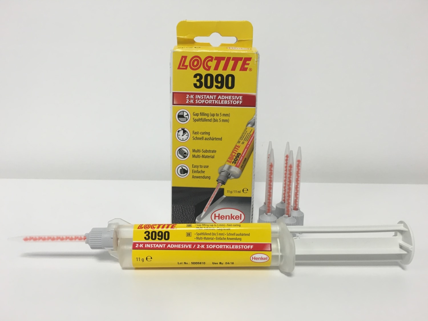 Loctite 3090 İki Bileşenli Hızlı Yapıştırıcı 10 gr.