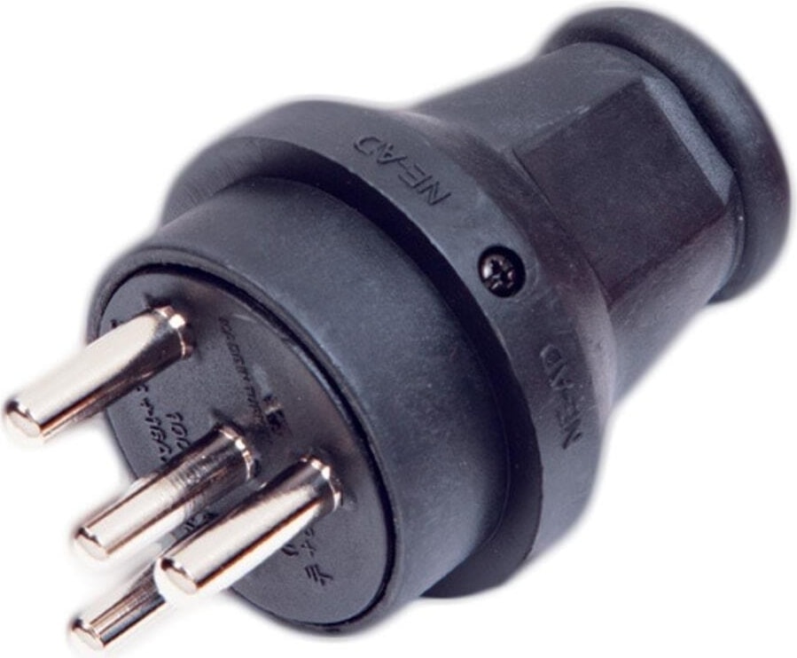 Kauçuk 3X25 A Trifaze Fiş 4005