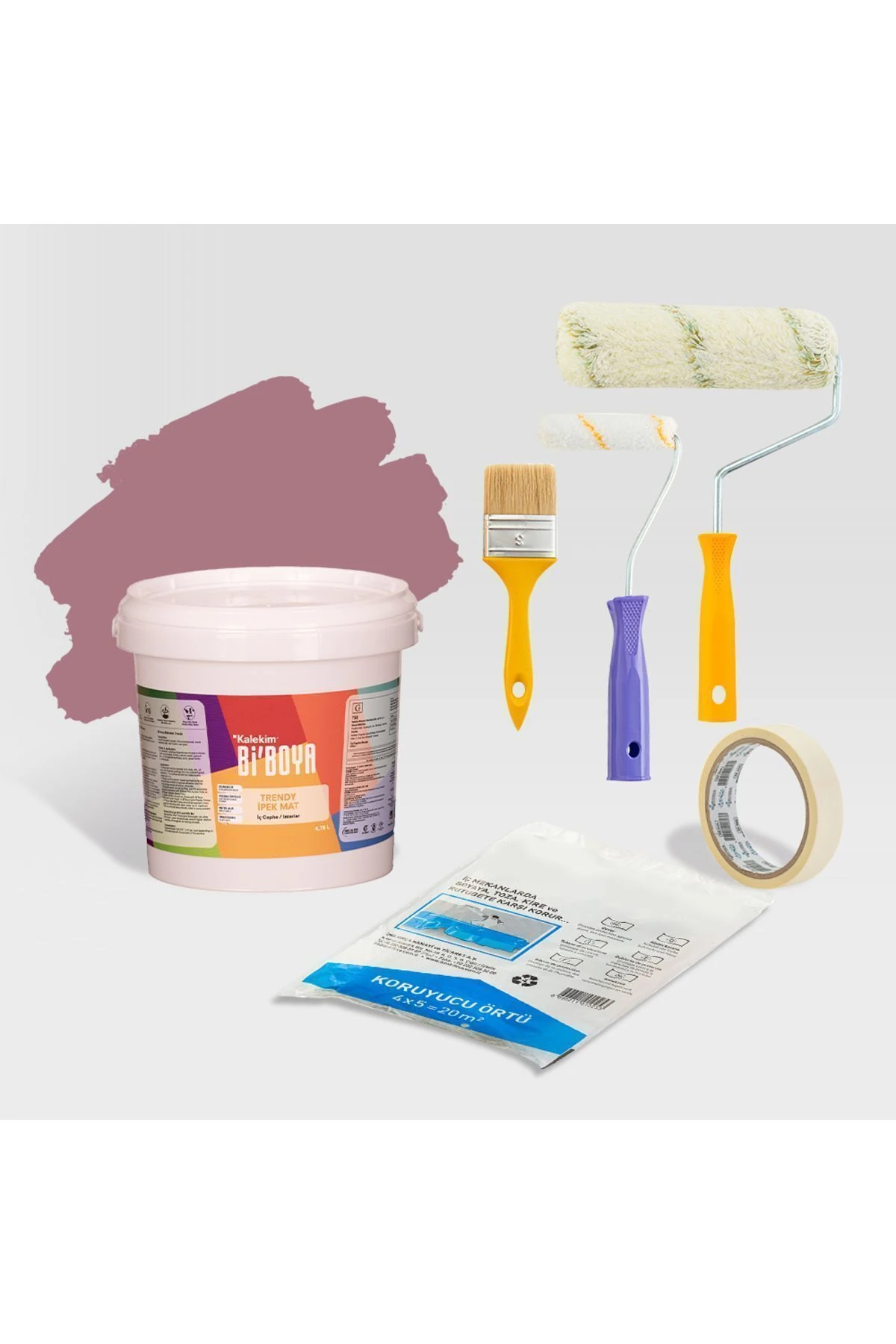 Tek Duvar Boyama Seti Petunya