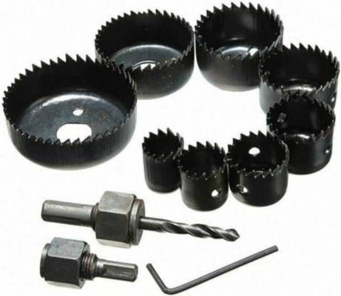 Beytec 11 Parça Ahşap Buat Kartonpiyer Alçıpan Panç Seti 1 Set