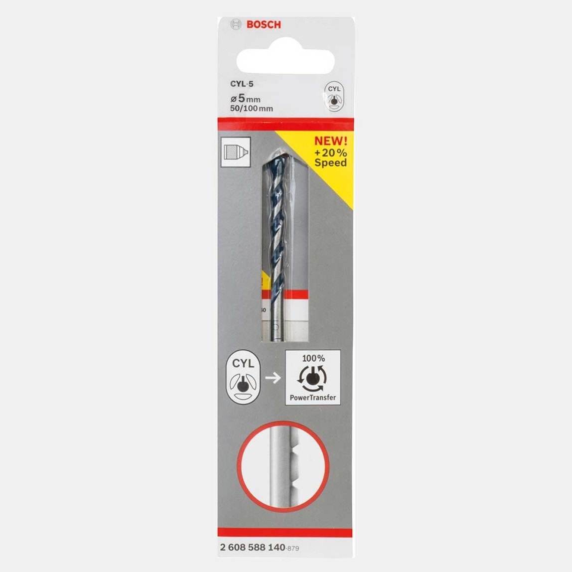 BOSCH Granit Beton Matkap Uçu 5X50X100 mm Blue Granite Turbo