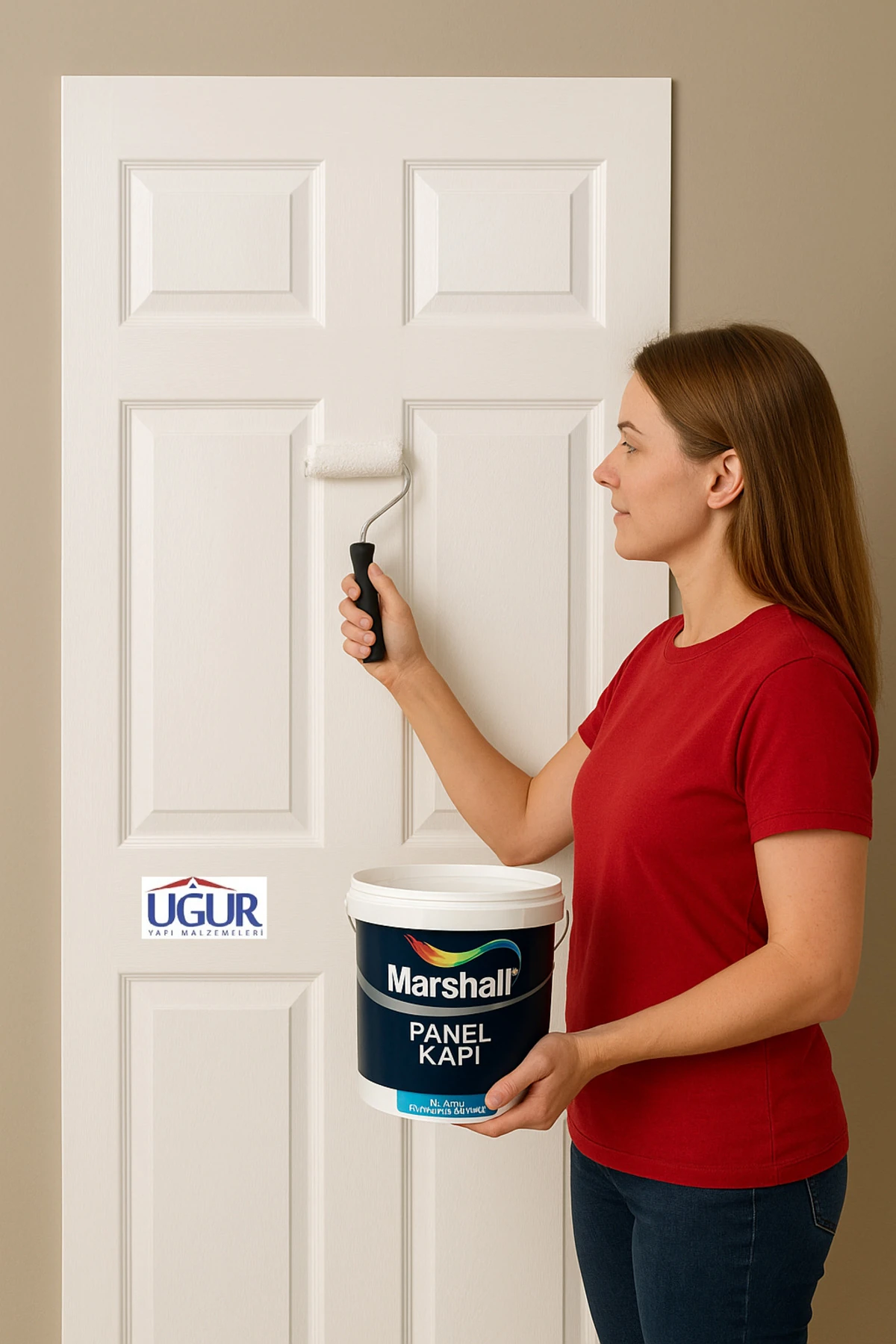 Panel Kapı Boyası Beyaz 2,5 Lt