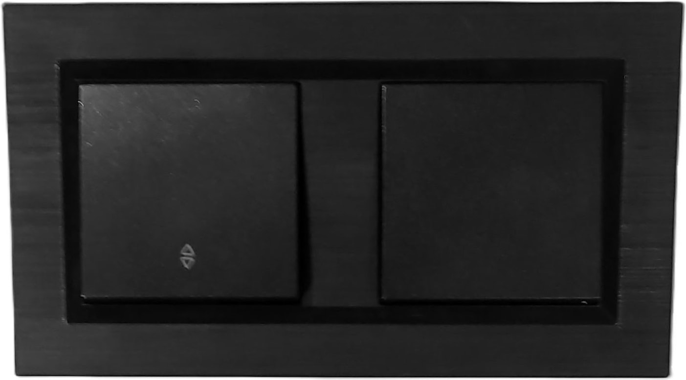 Quantum Siyah Vaviyen+Anahtar 2'li Set (ovivo)